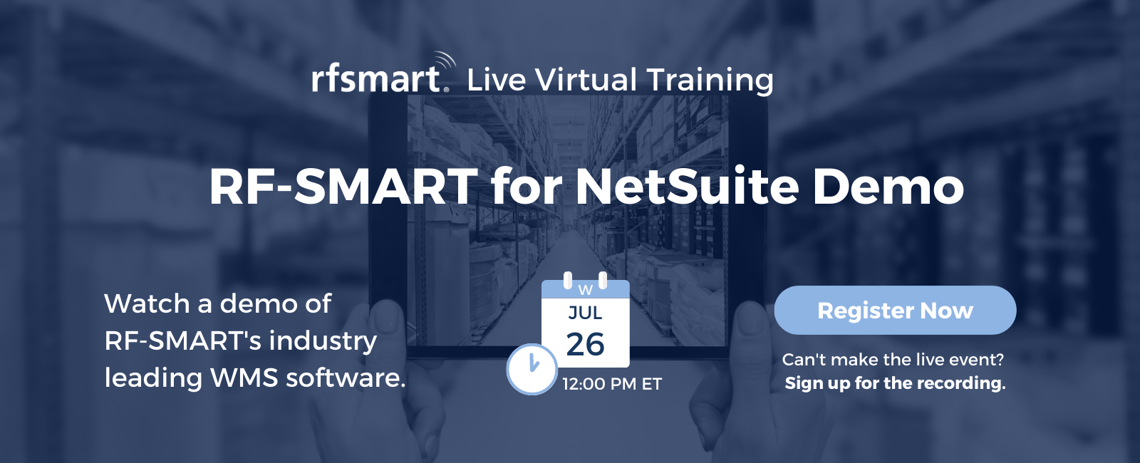NetSuite Demo inar July 2023
